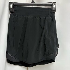 Lululemon black Athletic Skort for golf pickleball size 2